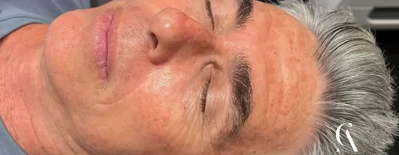 Hydrafacial after treatment example